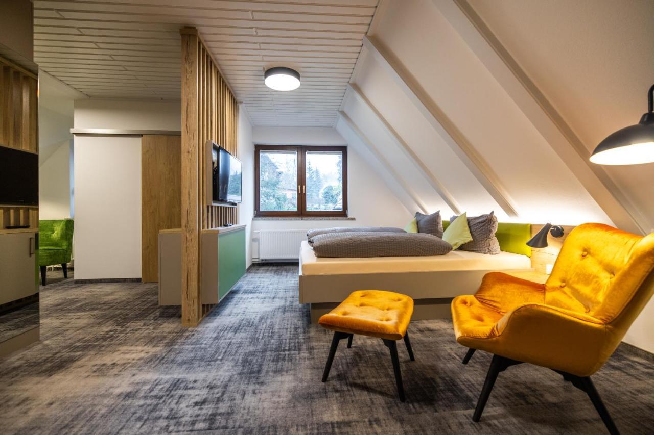 Pension&Café Abendröte Kurort Oybin Extérieur photo