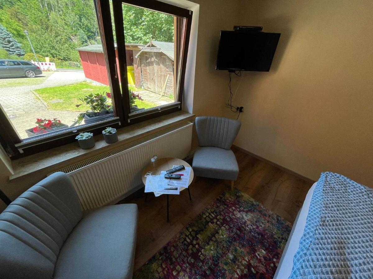 Pension&Café Abendröte Kurort Oybin Extérieur photo